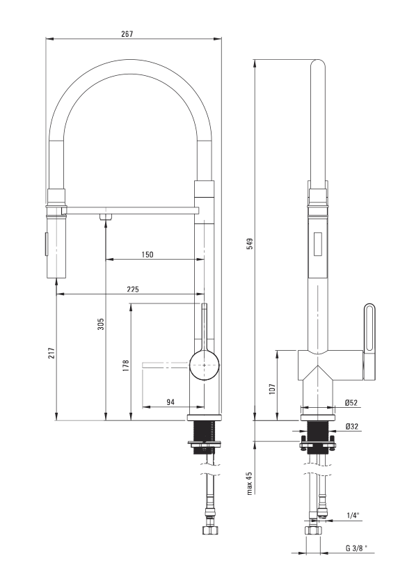 Designarmatur 2400 (gold)